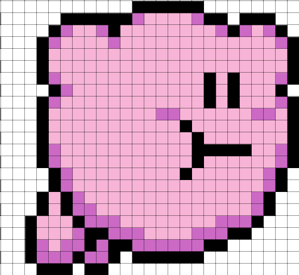 Datei Kirby Vorlage Png Minecraft Gameserver Wiki